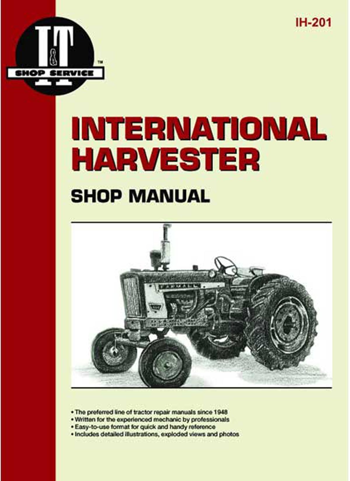 I  U0026 T Shop Service Manual - Case Ih Parts