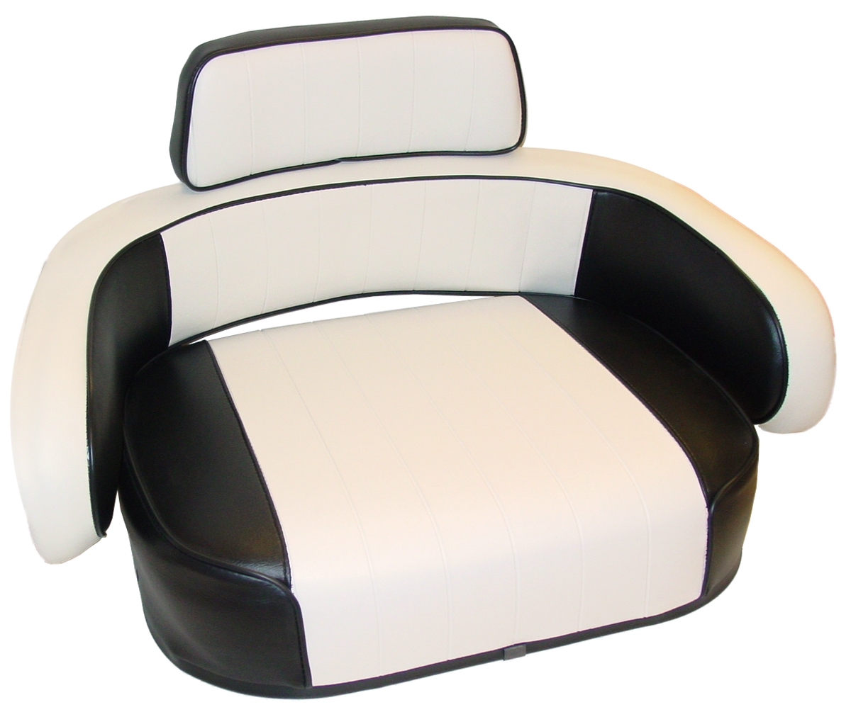 Seat Cushion Set - Vinyl Black 4 Pieces fits Case 1170 1270 1090 1070 770  1370 1175 870 2470 970 2670