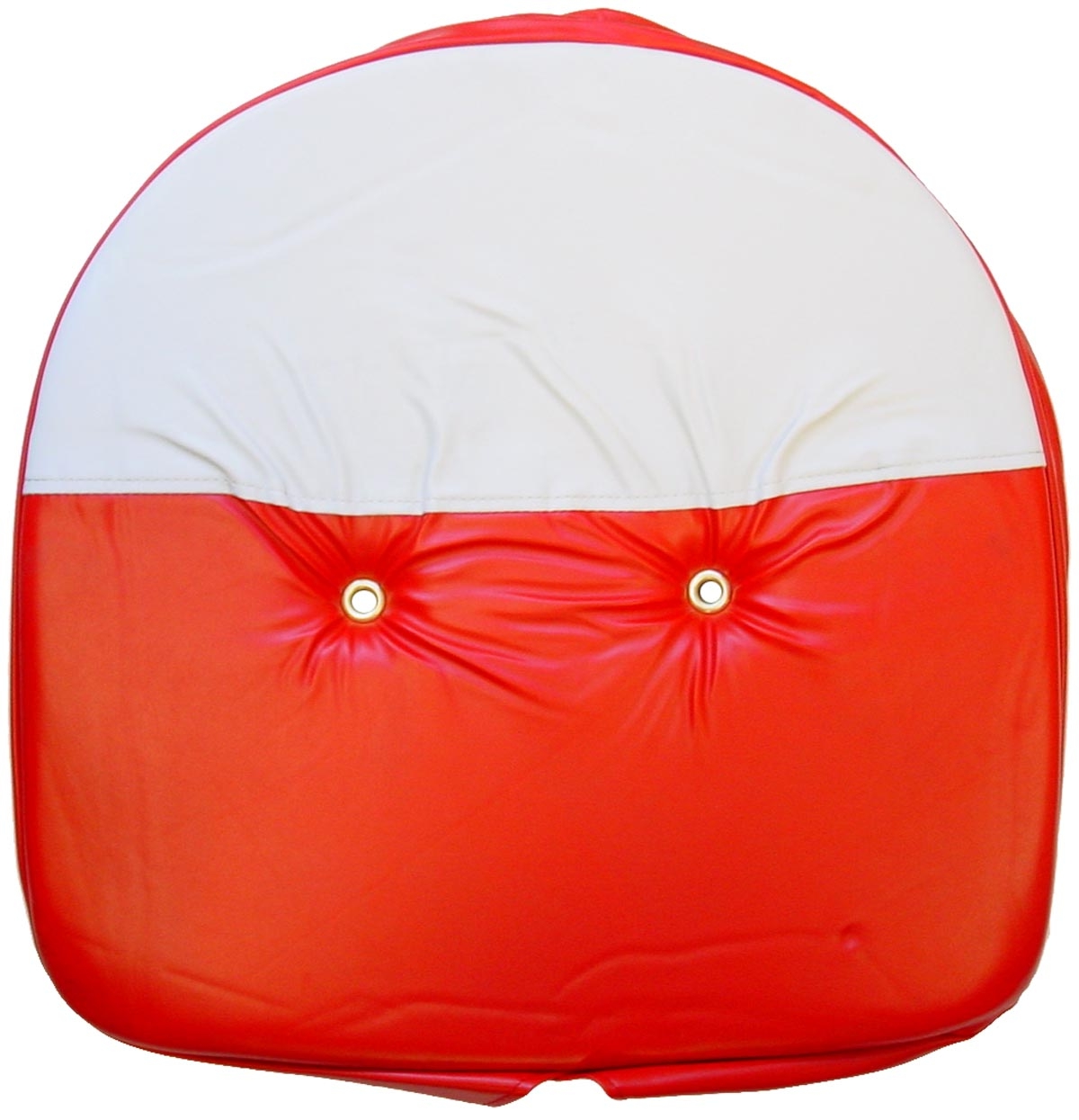 TRACTOR SEAT PAD  ---  RED & WHITE