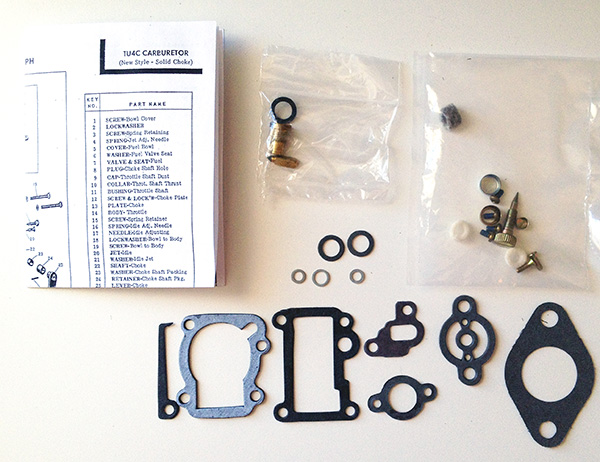 Zenith Carburetor Kit For TU4C
