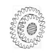 2nd & 3rd Sliding Gear. 350868R1