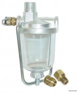 SEDIMENT BOWL ASSEMBLY 
 COMPRESSION FITTING 
 3/8\" PIPE INLET, 1/8\" PIPE OUTLET 
 INCLUDES 5/16\" COMPRESSION ADAPTOR FITTING 
 PLASTIC BOWL 
 International Applications: H, HV, SUPER H, SUPER HV, M, MV, SUPER M, SUPER MV, SUPER MDV, MTA, MD, W4, I4, W6, SUPER W6TA, WD6, SUPER WD6TA, I6, ID6, T6, T9, TD9, W9, WD9, I9, ID9, 300, 350, 400, 450, 460, 560, 656, 660, 606, 706, 756, 766, 806, 826, 856, 2706, 2756, 2826, 2856 
 Replacement Part #: IH: 370832R91