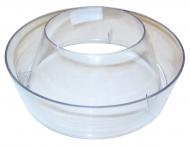 PRE CLEANER BOWL  LARGE BOWL, 10-1/2" DIAMETER  FOR AIR INTAKE ON ALLIS DIESEL MODELS:  CLEAR PLASTIC  FOR 3" TO 4" INLET  BOWL O.D. AT TOP = 10 1/2"  BOWL SIDE HEIGHT = 3"  CONE I.D. AT TOP = 5 9/16"  OVERALL HEIGHT = 4"  International Applications: IH/FARMALL MODELS WITH 3" TO 4" INLET, AIR INTAKE ON DIESEL MODELS: 1026, 1206, 1256, 1456, 21026, 21256, 21456  Replacement Part #: DONALDSON: P016330, IH: 277377R1