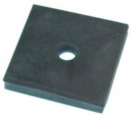 RADIATOR MOUNTING PAD  RUBBER, SQUARE, 2 INCH X 2 INCH, 1/4 INCH THICK  International Applications: IH MODELS  Replacement Part #: 180705M1, C5NN8125A, B9NN8125A, 850642M1