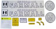 MYLAR DECAL SET 
 SPECIAL ORDER ONLY. ALLOW ONE ADDITIONAL WEEK FOR DELIVERY
CAUTION: INSPECT ALL DECAL PIECES BEFORE APPLYING TO TRACTOR. NO REFUNDS ON MYLAR DECALS IF APPLIED TO SURFACE AND / OR IF DAMAGED. NO REFUNDS ON VINYL CUT DECALS. STORE IN A COOL, DRY PLACE. D 
 International Applications: IH (1945-1952) M