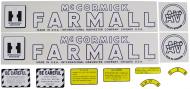 MYLAR DECAL SET 
 SPECIAL ORDER ONLY. ALLOW ONE ADDITIONAL WEEK FOR DELIVERY
CAUTION: INSPECT ALL DECAL PIECES BEFORE APPLYING TO TRACTOR. NO REFUNDS ON MYLAR DECALS IF APPLIED TO SURFACE AND / OR IF DAMAGED. NO REFUNDS ON VINYL CUT DECALS. STORE IN A COOL, DRY PLACE. D 
 International Applications: IH SUPER AV CULTI- VISION (1945-1952)
