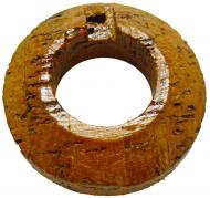 CARBURETOR FLOAT 
 CORK 
 1.982 O.D. 
 .964 I.D. 
 .285 WIDE SLOT 
 .666 THICK 
 International Applications: FARMALL \"REGULAR\", FARMALL 10-20 
 Replacement Part #: 16876