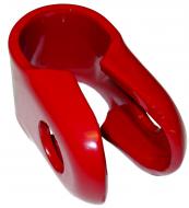 SERVICEABLE LIGHT CLAMP 
 FOR FRONT/REAR LIGHT 
 POWDER COAT RED 
 International Applications: CUB, CUB LOBOY, A, SUPER A, SUPER AV, B, BN, C, SUPER C, H, SUPER H, HV, SUPER HV, M, SUPER M, MV, MD, MDV, MTA SERIES, I4 INDUSTRIAL, I6, ID6, I9, ID9, O4, OS4, O6, OS6, ODS6, W4, SUPER 2R, W6, W6TA SERIES, W9, SUPER W9, WR9, WD9, WDR9, WDS, WDR9, 100, 3 
 Replacement Part #: IH: 350920R1