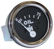OIL PRESSURE GAUGE  MEASURES FROM 0 - 75  WITH STUDS  CHROME BEZEL  International Applications: 300 (GAS / DSL), 330, 350 (GAS), 400 (GAS), 450 (GAS), 350 (DSL), 400 - 450 (DSL), 460, 560, 600, 650, 660  Replacement Part #: 3536962R2, 362039R91, 362177R94