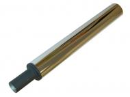 CHROME EXHAUST STACK (STRAIGHT) 
 CHROME DOUBLE WALL LINED 
 USA MADE 
 1 5/16" I.D. OF THE PIPE 
 2 1/2" O.D. OF THE BODY 
 18" TALL + 3" BASE 
 *NOTE: FOR AC APPLICATIONS AN EXPANSION GROOVE MUST BE CUT IN BASE 
 International Applications: CUB