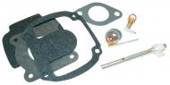 BASIC CARBURETOR REPAIR KIT (IH CARB) 
 MAKE SURE THAT YOUR CARBURETOR MANUFACTURER NUMBER IS IN THE LIST THIS FITS!!!!! KIT CONTAINS: THROTTLE SHAFT, NEEDLE & SEAT, FLOAT LEVER PIN, CHOKE & THROTTLE SHAFT SEALS, NEEDLE VALVE, ADJUSTMENT SCREW, GASKETS & INSTRUCTIONS. 
 Carburetor Manufacturer #: K5, 
 International Applications: F20, T20, F30, W30 
 Replacement Part #: 6392, 21271DB, 20590DA, 21950DE, 29472D, 37449D