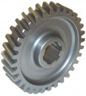 STEERING SECTOR GEAR  32 TEETH  FULL CIRCLE TYPE  International Applications: H, SUPER H, SUPER HV, 300, 350 ROW CROPS  Replacement Part #: 50038DB