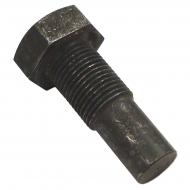 TORSION SHAFT BOLT 
 MADE IN USA 
 2 NEEDED PER TRACTOR 
 SOLD INDIVIDUALLY 
 HARDENED TO GRADE 8 
 International Applications: 786, 886, 986, 1086, 1486, 1586, 3388, 3588, 3788, 5088, 5288, 5488, 6388, 6588, 6788, 7288, 7488, HYDRO 100, HYDRO 186 
 Replacement Part #: 71390C1