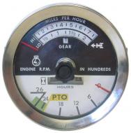 TACHOMETER WITH KNOB 
 International Applications: 766 DSL, EARLY 786, EARLY 886, 966 W/ GEAR DRIVE, 986, 1066 W/ GEAR DRIVE, 1086, 1466 W/ GEAR DRIVE & EARLY 1486 
 Replacement Part #: 67679C2