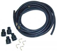 SPARK PLUG WIRE SET 
 ORIGINAL STYLE WITH COTTON BRAID WIRE & RING TERMINALS 
 PREASSEMBLED 
 MADE IN USA 
 International Applications: F12, F14, I12, O12, O14, W12, W14