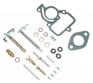 COMPLETE CARBURETOR REPAIR KIT (IH CARBS) 
 MAKE SURE THAT YOUR CARBURETOR MANUFACTURER NUMBER IS IN THE LIST THIS FITS!!!!! INCLUDES DISCHARGE TUBE, CHOKE SHAFT, MAIN JET, IDLE JET, THROTTLE SHAFT, NEEDLE & SEAT, NEEDLE VALVE AND SEAT, FLOAT LEVER PIN, JET & IDLE ADJUSTMENT SCREW, CHOKE & THROTTL 
 Carburetor Manufacturer #: 63349C9, 251234R94, 364579R91, 405004R91 
 International Applications: CUB