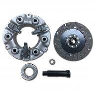 NEW 9\" CLUTCH KIT 
 9\" DIAMETER, 3 LEVER, 6 SPRING, PRESSURE PLATE WITH .500 WIDE AT THE FINGERS 
 NCLUDES NEW PRESSURE PLATE, NEW FIBER SPRING LOADED CLUTCH DISC, NEW PRESS ON THROWOUT BRG & NEW PILOT BUSHING 
 International Applications: A, AV, SUPER A, SUPER AV, SUPER A1, SUPER AV1, B, BN, C, SUPER C, 100, 130, 140, 200, 230, 240, 404, 2404, CANNOT BE USED WITH OLD STYLE CARBON THROWOUT BEARING UNLESS YOU BUY A NEW STYLE THROWOUT BEARING CARRIER (AVAILABLE BY SPECIAL ORDER ONLY FROM S 
 Replacement Part #: CLUTCH: 56631DB, 375695R92 -- THROWOUT BRG: 18567D, 361292R91 -- PRESSPLATE: 375493R91, 353242R92, 384383R91, 375547R91 -- PILOT BUSHING: 43291D, 364527R91