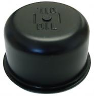 OIL FILL BREATHER CAP W/CLIP  1 1/2" TALL  WITH CLIP  "OIL" STAMPED INTO TOP  INCLUDES COPPER FILTER ELEMENT  E-COATED BLACK  USA MADE  LIKE ORIGINAL (ON JD SERIES, MAY DIFFER ON OTHERS, BUT WILL BE FUNCTIONAL)  International Applications: A, B, C, SUPER A, SUPER C, AV, SUPER AV, 200, 230, B275, B414 (GAS / DSL), 354, 2300, 3414 (GAS / DSL)  Replacement Part #: IH49049DX, 364901R91, 364899R91, 49049DX, 364901R91, 364899R91