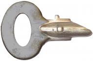 IGNITION KEY 
 BRASS FINISH 
 FITS LISTED MODELS USING DELCO SWITCH 
 International Applications: 300, 350, 400, 450