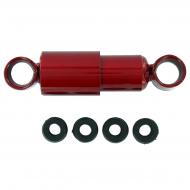 SEAT SHOCK ABSORBER W/ BUSHINGS  CENTER-TO-CENTER COMPRESSED = 6-1/4", FULLY EXTENDED = 8-1/4"  ONE HORIZONTAL BOLT HOLE AT EACH END.  International Applications: MANY IH MODELS WITH MONROE EASY RIDE SEAT