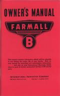 OPERATOR MANUAL 
 MADE IN USA 
 84 PAGES 
 International Applications: B (1939-1948) 
 Replacement Part #: 1008034